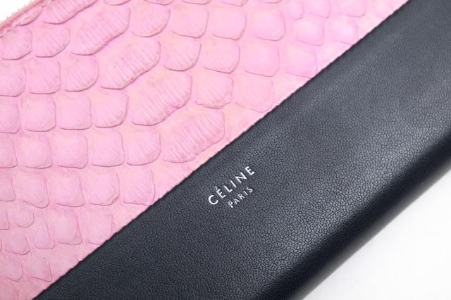 セール爆買い ○セリーヌ ラウンドジップ ラウンドファスナー レデ 中古の通販はau PAY マーケット - ブランディング|商品ロットナ CELINE 一部スムースレザー 牛革 長財布 103984TZD バイカラー 小銭入れあり 特価最新作