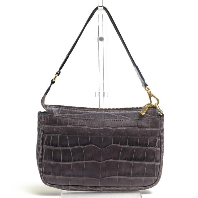 ○エーディーエムジェイ ADMJ 牛革 ハンドバッグ ショルダーポーチ