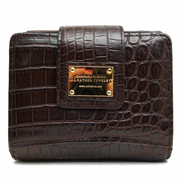 ○レザージュエルズ LEATHER JEWELS ナイルクロコダイル 財布 02017B