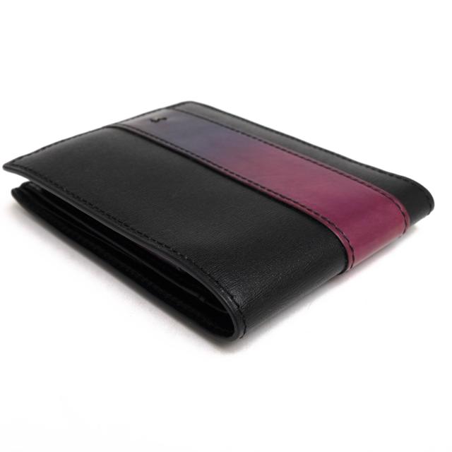 ○ユハク YUHAKU イタリア産ベビーカーフ 牛革 財布 YSS132 Sky