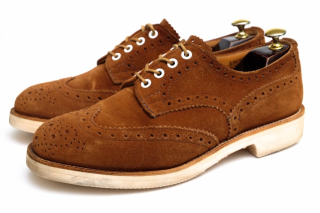 トリッカーズ Tricker's M7292 Bourton Snuff Repello Suede ...