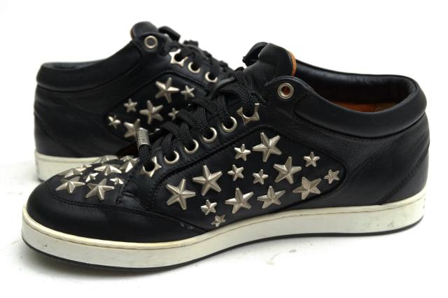 Jimmy Trainers ローカットスニーカー 通販 Choo スタースタッズ レディース Miami 牛革 ジミーチュウ Star カーフ Www Ventacity Com