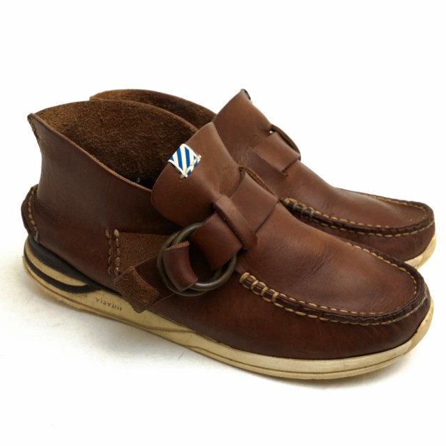 ○ビズビム VISVIM 牛革 チャッカブーツ SKYNYRD RING MOC-FOLK