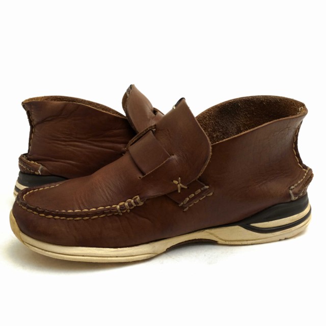 ○ビズビム VISVIM 牛革 チャッカブーツ SKYNYRD RING MOC-FOLK