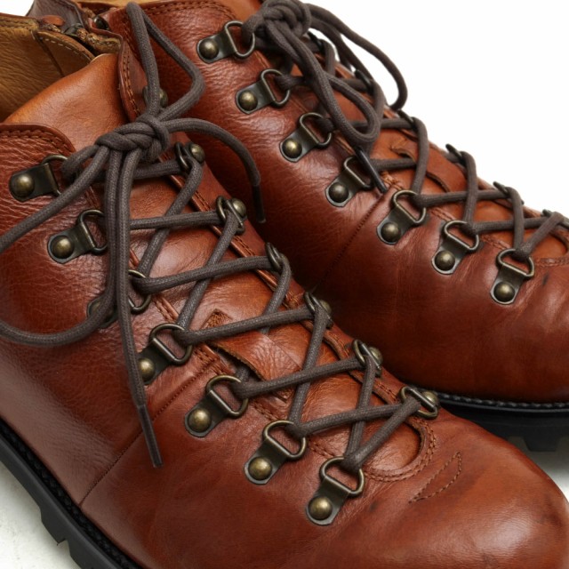 ○パドローネ PADRONE クロム鞣し牛革 サイドジップブーツ SHORT TREKKING BOOTS with SIDE ZIP Vibramソール  メンズ 【中古】 中古の通販はau PAY マーケット - ブランディング | au PAY マーケット－通販サイト