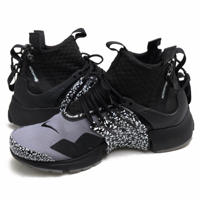 ○ナイキ NIKE ACRONYM アクロニウム ハイカットスニーカー AH7832-001 