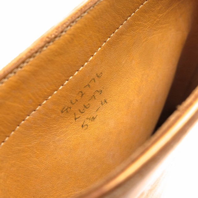 ○トリッカーズ Tricker's バーニッシュドカーフ 牛革 ロングブーツ