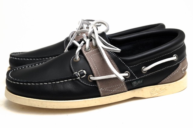 ○パラブーツ Paraboot 牛革 デッキシューズ ATLANTIC MARINE 定番 ...