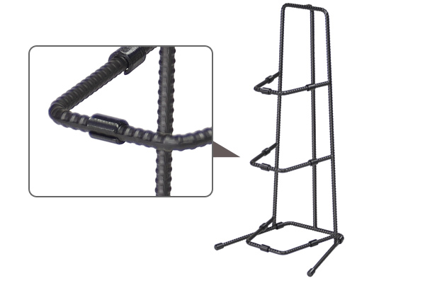 鍋スタンド 3段 BOW パンラック 鉄筋製 （ 鍋収納 アイアン