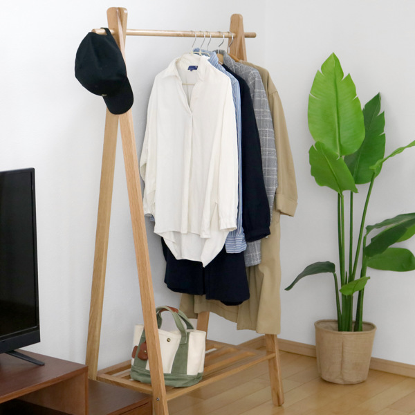 コウ様 木製洋服掛け ハンガーラック 値下げ⭐︎ 引き取り希望 コウ様