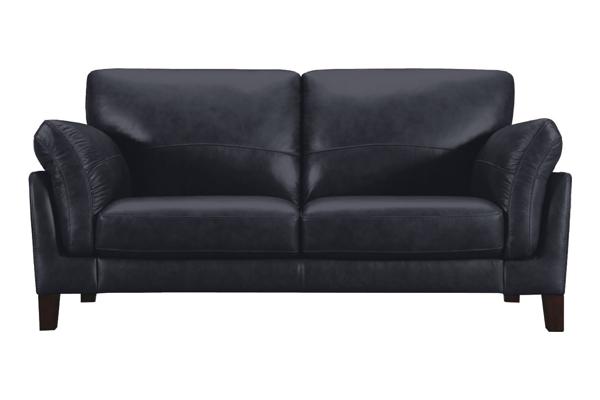 ソファ　2人掛けソファ　リビングソファ　ブラック　レザー 楽天市場】ソファー ソファ 2人掛け レザー 合皮 黒 ブラック 白