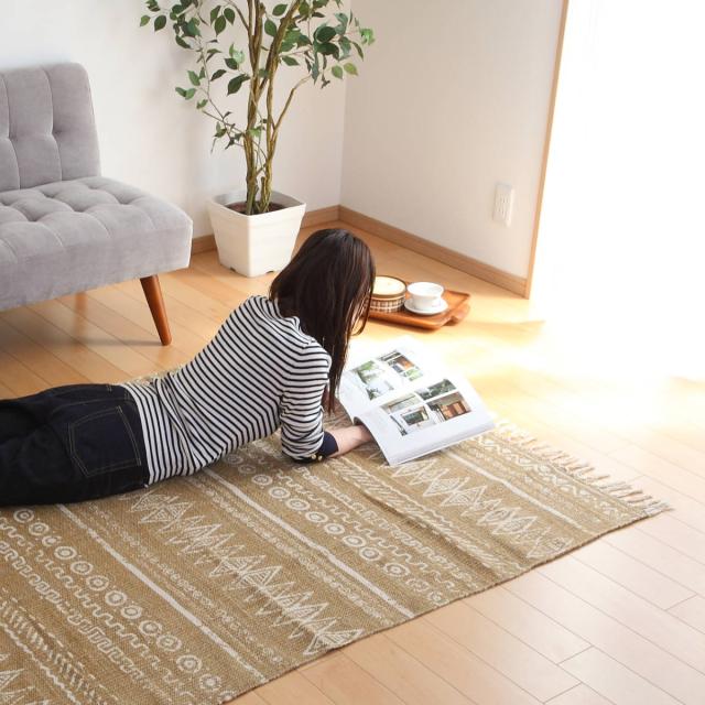 ラグ ラグマット 170×120cm TTR-114B （ カーペット 絨毯 マット