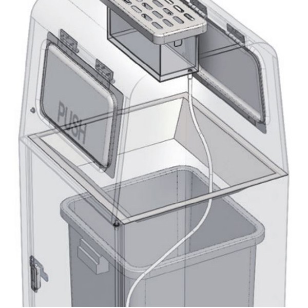 正規品特価 ゴミ箱 ごみ箱 屋外 ダストボックス ダストBOX 吸い殻の通販はau PAY マーケット - リビングート|商品ロットナンバー:375293 グランドトラッシュ 灰皿付 OSE-X-46 アイボリー ( 送料無料 業務用 好評国産