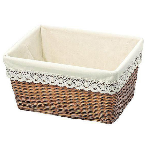 ♡自然素材♡収納カゴ ちどり産業 かご バスケット 収納 約 幅42×奥行33.5×高さ21.5cm