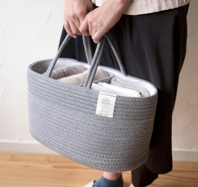 HISCHRONE ヒスクローネ小物入れインテリアかご