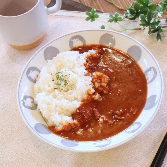 カレー皿 21.5cm ペアセット moz 美濃焼 陶器 （ 食洗機対応 電子 ...