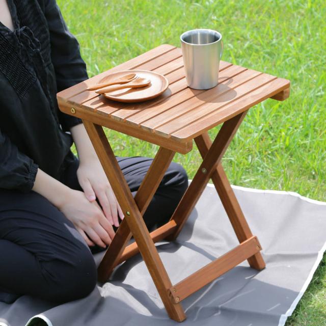 美品 ヴィンテージ 東インド 木彫り 折り畳み サイドテーブル 美品 ヴィンテージ 東インド 木彫り 折り畳み サイドテーブル