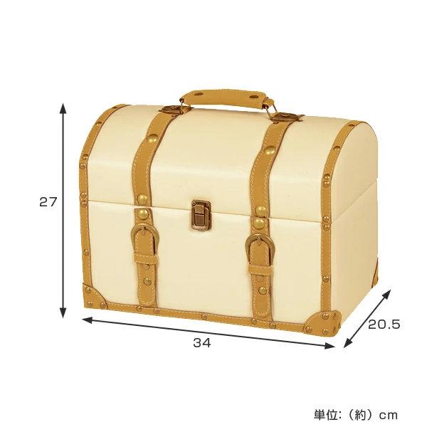 トランク アンティーク調 収納ボックス チェスター （ 収納