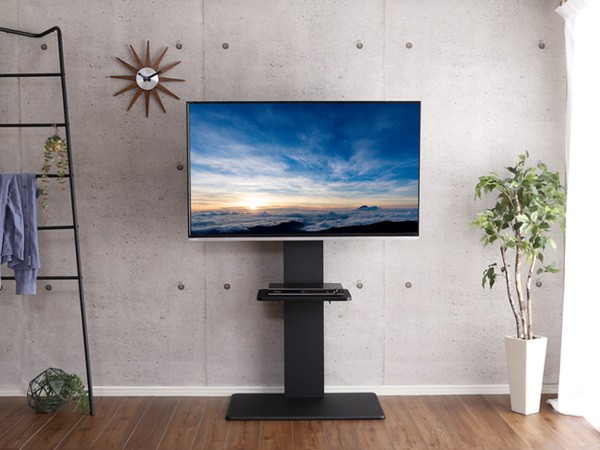 TVスタンド ハイタイプ 棚付 60インチ対応 壁寄せ テレビ台 WAT