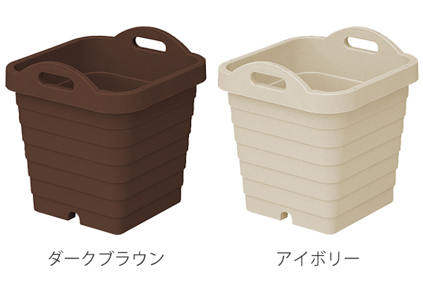 ダークブラ プランター 底あみ 底穴 通気性 庭 ガーデン 屋外 の通販はau PAY マーケット - インテリアパレット|商品 ハンディプランター 角型 18個セット ( 植木鉢 鉢 園芸用品 ガーデニング 持ち手付き ▪いています