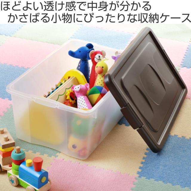 収納ケース 幅34×奥行51×高さ23cm 衣装ケース オリオン L 同色3個