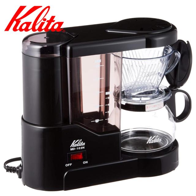 Kalita カリタ コーヒーメーカー EX-102N ブラック （ 5カップ