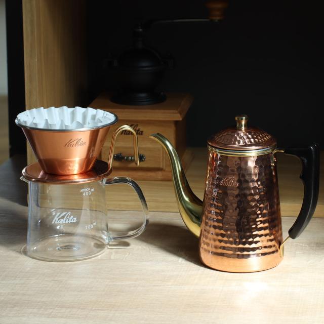 Kalita カリタ コーヒーケトル 700ml Cu ケトル 700 （ 銅製 日本製