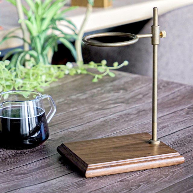 HOLZKLOTZ Adjustable Coffee Dripper Stand Gold Hand Drip Set