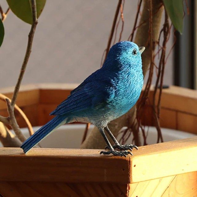 オブジェ BIRDIE BILL 文鳥 マグネット付き ( 置き物 鳥 動物 オブジェ BIRDIE BILL 文鳥 マグネット付き ( 置き物 鳥 動物