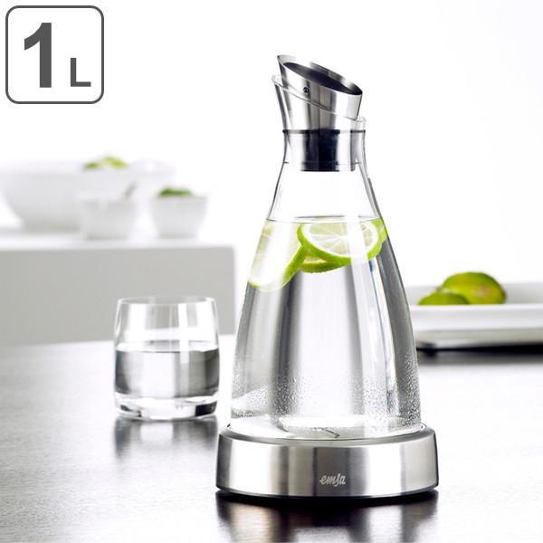 わった 冷水筒 エムザ ピッチャー 水差し ジャグ 冷水ポット ドリンクピッの通販はau Pay マーケット インテリアパレット 商品 麦茶ポット 1l カラフェ フローカラフェ ガラス製 保冷剤付き Emsa るので
