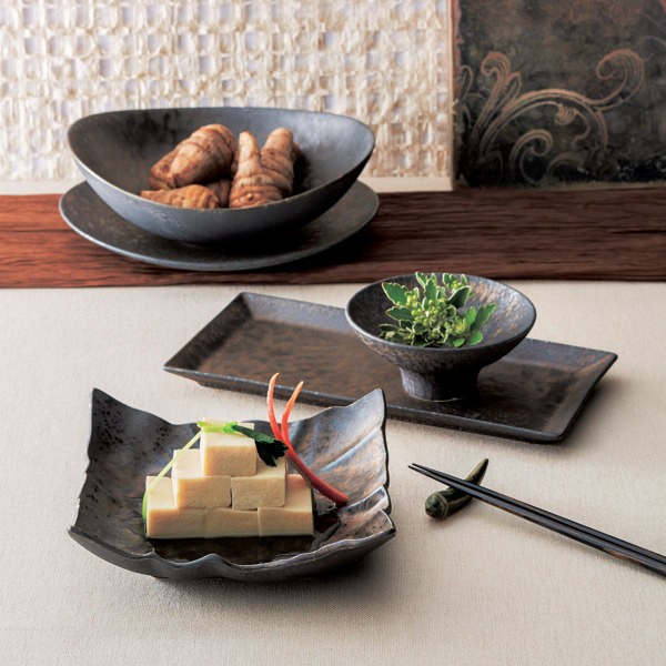 鉢 20cm 六角鉢 隠れ窯 尚 皿 食器 和食器 磁器 美濃焼 日本製 （ 食洗