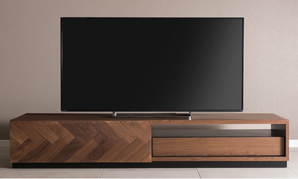 100%新品低価 テレビ台 完成品 テレビボード TV台 AVボード TVラック テレの通販はau PAY マーケット - インテリアパレット|商品ロッ ローボード 天然木 ヘリンボーン仕上 LAMDA 幅150cm ( 木製 ウォールナット セール即納