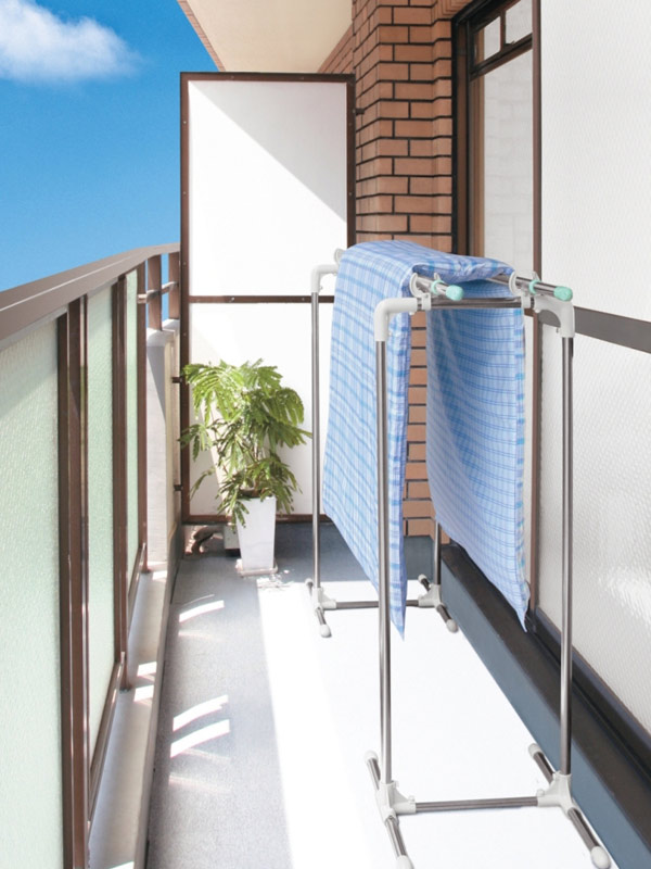 クリアランスバーゲン 期間限定開催 ベランダ物干し台 スリムタイプ ステンレス製 送料無料 送料無料 物干し台 ベランダ ステンレス 洗濯物干 ランドリースタンド コン 注目の Carlavista Com