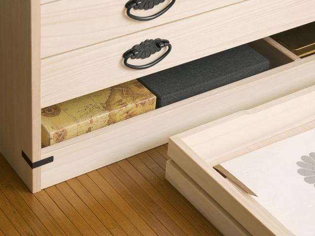 福岡発 桐タンス 13段 引き戸タイプ 着物用 木製 押入れ 箪笥 引き出し 桐タンス 13段 引き戸タイプ 着物用 幅99 高さ137cm （ 桐たんす 桐