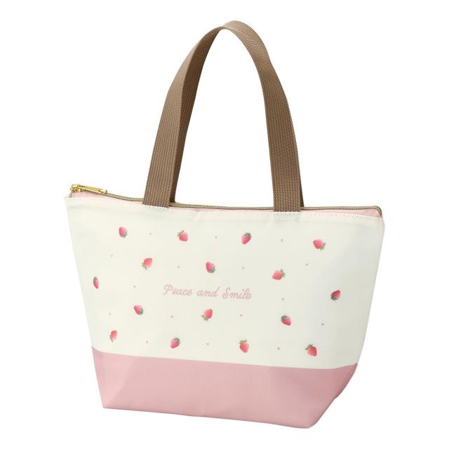 ランチバッグ Peace and Smile （ 保冷バッグ 保冷ランチバッグ 弁当袋