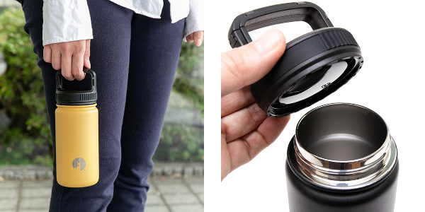 特価品 水筒 マグ 保温 保冷 カラビナボトル Hdボトル キャプテンスタッグ ステンレス 350ml マグボトル ステンレスボトル カラビナ付き 直飲 最新型 キッチン 食器 調理 お弁当グッズ Atualizacao Coruja Cnt Br