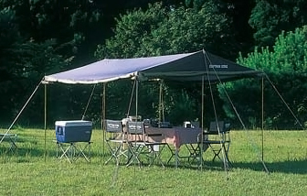 シェード レニアス メッシュタープセット 3.1m×3.3ｍ キャリーバッグ付 防水 （ キャプテンスタッグ 大型 テント CAPTAIN STAG アウトドア レジャー キャンプ用品 蚊帳 ）