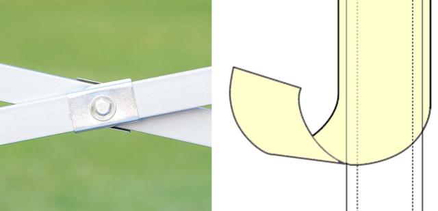 クイックシェード UVカット キャリーバッグ付 2.5m×2.5m （ キャプテンスタッグ テント ワンタッチタープ CAPTAIN STAG アウトドア 5人 4人 組立簡単 正方形 ）