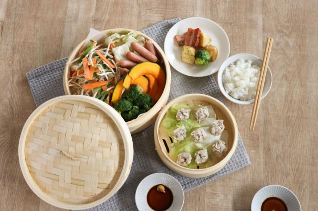 中華せいろ 中華せいろ 15cm 竹製 中華家 （ 蒸し器 竹 蒸籠 セイロ 蒸篭 蒸し