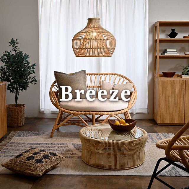 椅子　藤で編んだ2人掛け用 開梱設置無料 籐の椅子 2人掛け ラタン おしゃれ 和室 C116KA