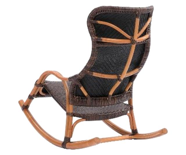 籐 ロッキングチェア ラタン家具 WAHOO 座面高42cm （ 椅子