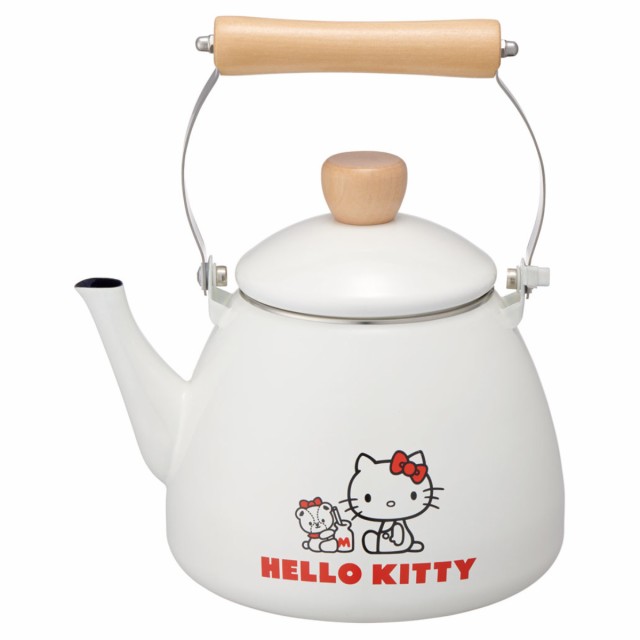 やかん 2L ホーロー製 IH対応 ハローキティ＆タイニーチャム
