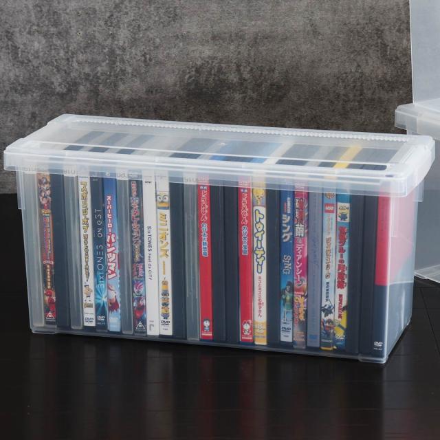 新品ケース収納　アベレーション＋アベレーション2  DVD  2館セット DVD収納ケース いれと庫 DVD用 ライト 2個セット （ 収納ケース