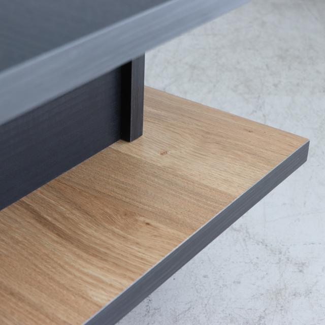 リフトアップテーブル 幅90cm FEEL 収納付き ローテーブル 昇降式