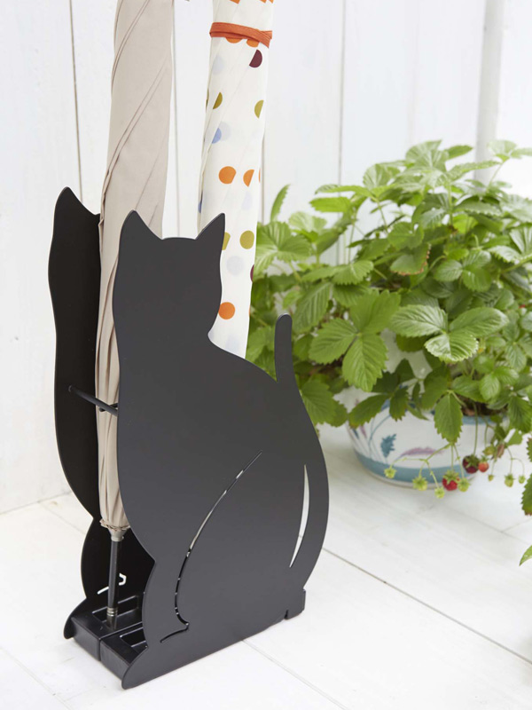 山崎実業 かさたて ネコ （ 4903208023580 傘立て アンブレラスタンド