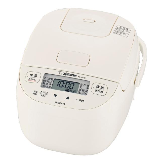 象印 マイコン炊飯器 3合炊き 極め炊き 小容量 （ ZOJIRUSHI 象印マホービン 3合 ジャー 保温 厚釜 2.5mm 高火力 豪熱沸とう ごはん 白米 麦ごはん 雑穀米 無洗米 しゃもじ付き 調理家電 キッチン家電 ）