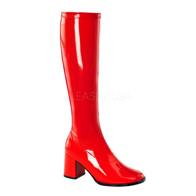 最終価格‼️✨美品✨コールハーン❣️ブーツ FUNTASMA(Pleaser) GOGO-300 シルバー/銀色 ニーハイブーツ GOGO