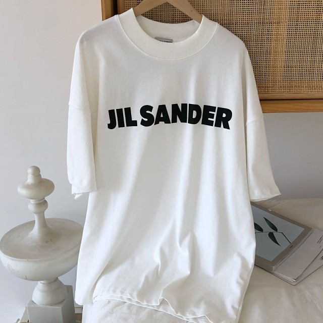 送料無料 JILSANDER ジルサンダー Tシャツ 半袖 おしゃれ クルーネック