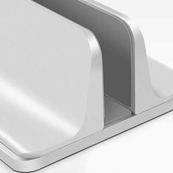 Bamバム予約 ノートパソコン スタンド 縦置き 軽い おしゃれ 省 スペース Pc 収納 タブレット ブックエンド インテリア シルバー コンパクト B級品送料無料 パソコン Pc周辺機器 Pcアクセサリ サプライ Yogapictureoftheday Com