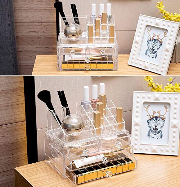 化粧品 収納ボックス メイクボックス コスメ収納 クリアケース 化粧品 収納ボックス メイクボックス コスメ収納 クリアケース